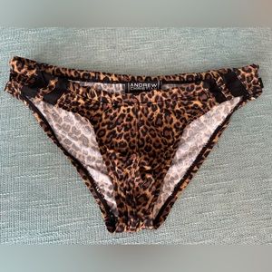 Andrew Christian Animal Print Swim Breif - Like New - Worn Once - Size Medium